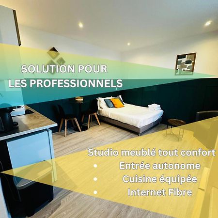 Btobed - Location Professionnelle - 2 Studios Confort - Proche Parc Des Expos Et Stade De France Ле-Бурже Экстерьер фото
